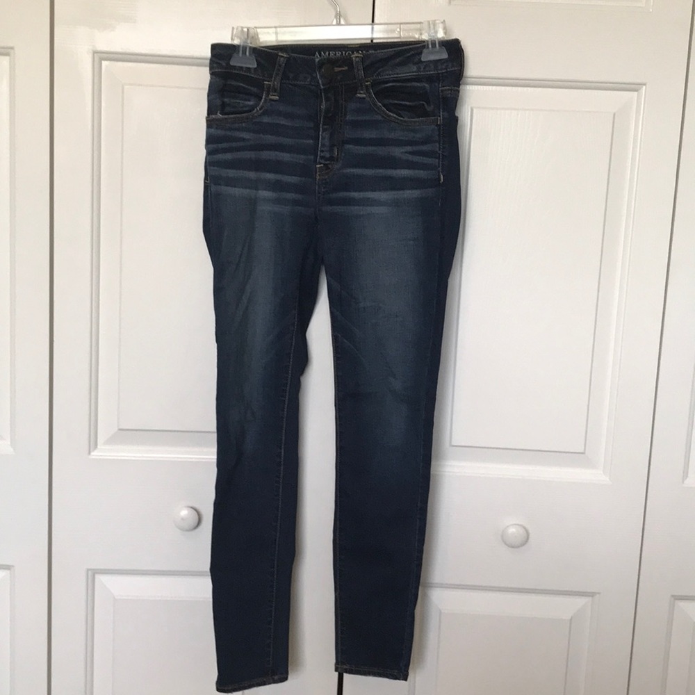 American eagle super stretch skinny jeans size 2